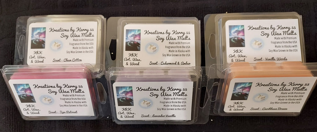 Pet Friendly Soy Wax Melts – Choose Your Scent Made in Alaska