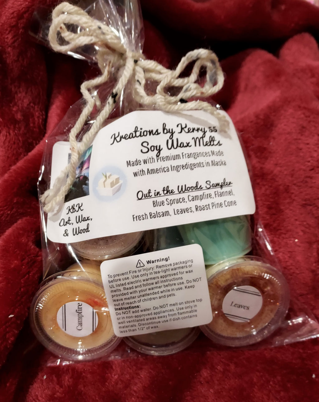 Out in the Woods Pet Friendly Soy Wax Sampler